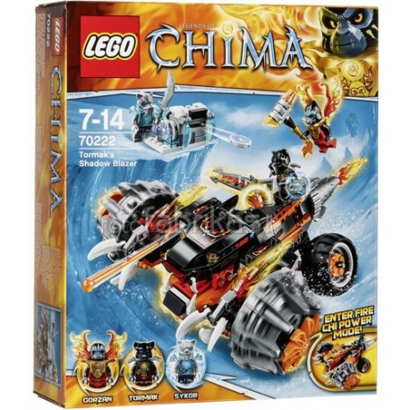 Lego CHIMA - La moto ombra di Tormak (70222)