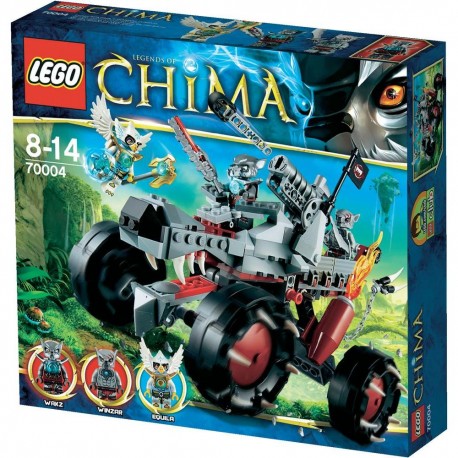 Lego Chima - Il fuoristrada Lupo di Wakz (70004)