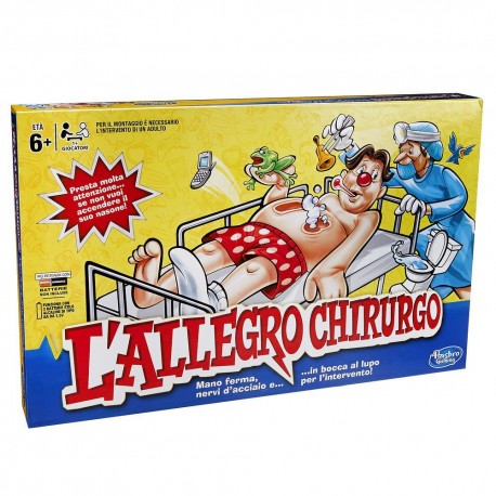 Hasbro Gaming " ALLEGRO CHIRURGO refresh "