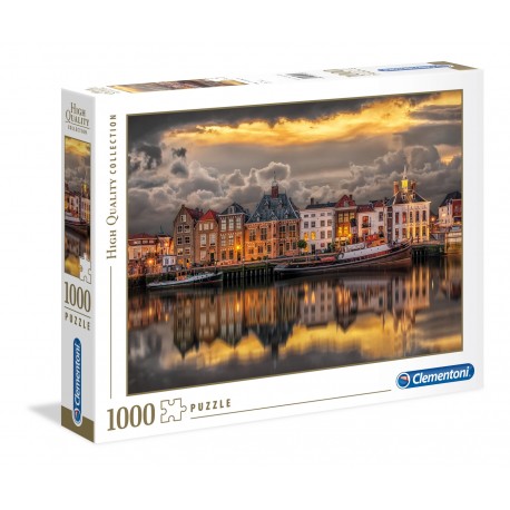 Clementoni Puzzle 1000 pezzi Dutch Dreamworld - High Quality Collection
