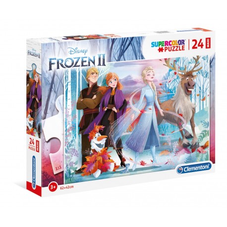 Clementoni "  Supercolor Puzzle - Disney Frozen 2 - 24 pezzi "