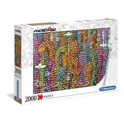Clementoni "Puzzle 2000 pezzi MORDILLO The jungle"