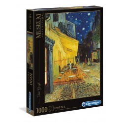 Van Gogh - Esterno di Caffè di notte - 1000 pezzi - Museum Collection
