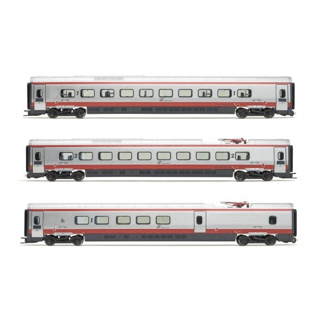 Lima Expert " FS, set di 3 unità aggiuntive, treno EMU classe ETR 610 in livrea "Frecciargento", epoca VI "